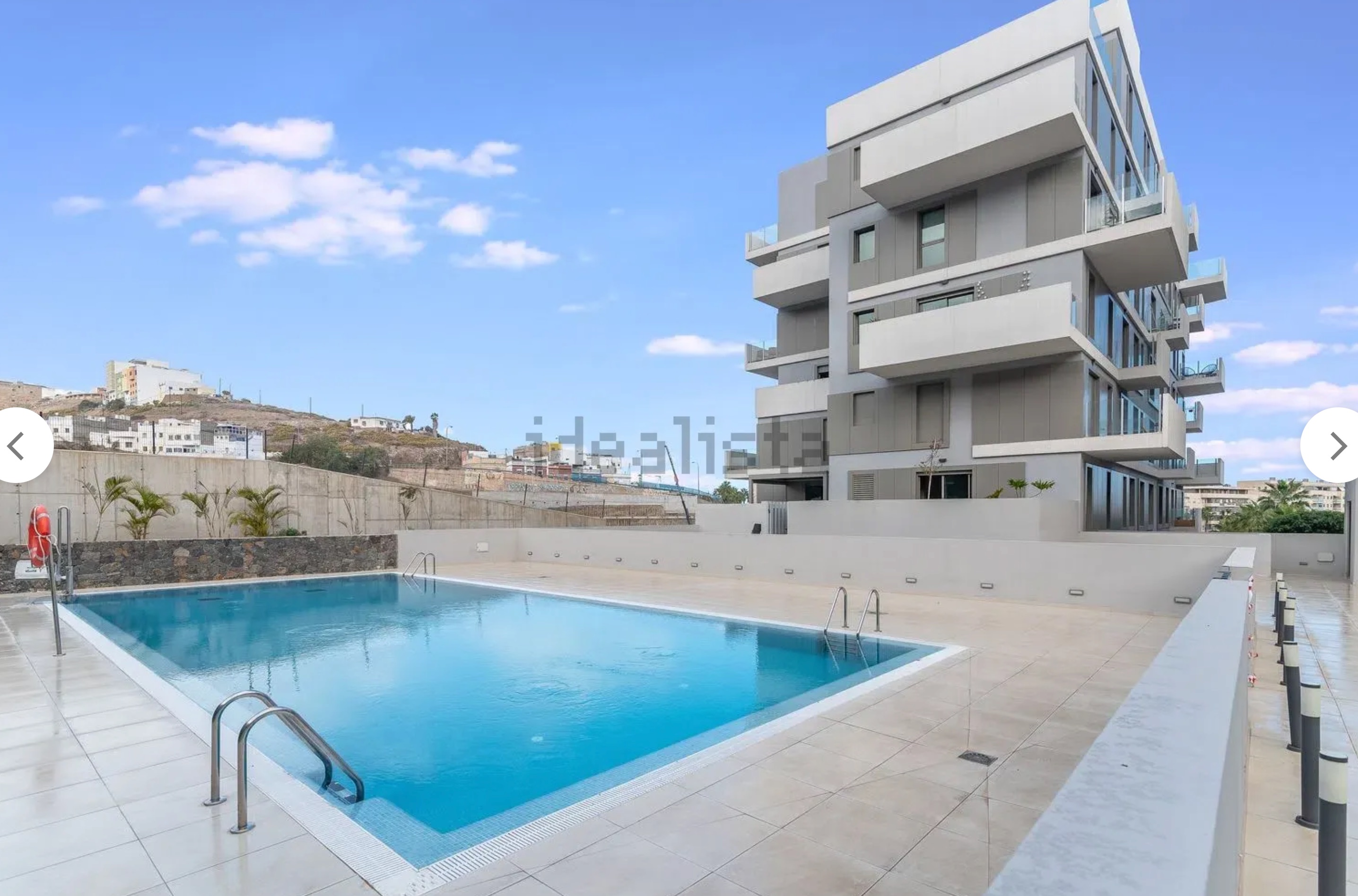 Communal pool area